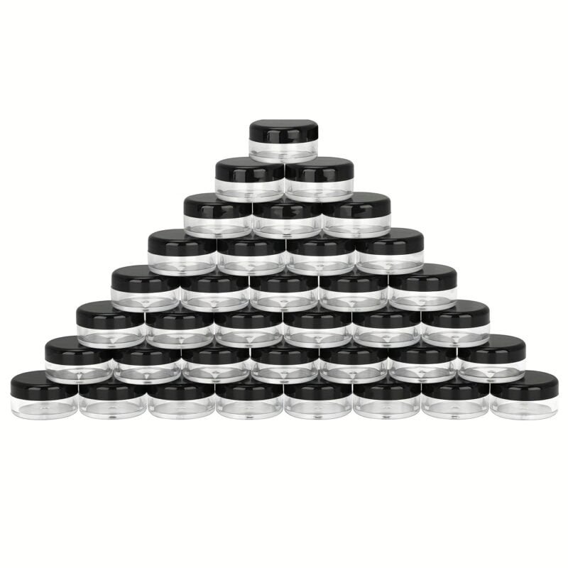 50pcs 5g Plastic Cosmetic Jar Travel Containers - Image 7