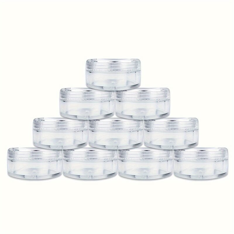 50pcs 5g Plastic Cosmetic Jar Travel Containers - Image 9