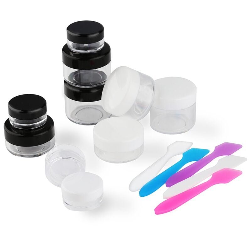 20 Pieces Makeup Travel Containers /Free spatulas x5(random color) - Image 8