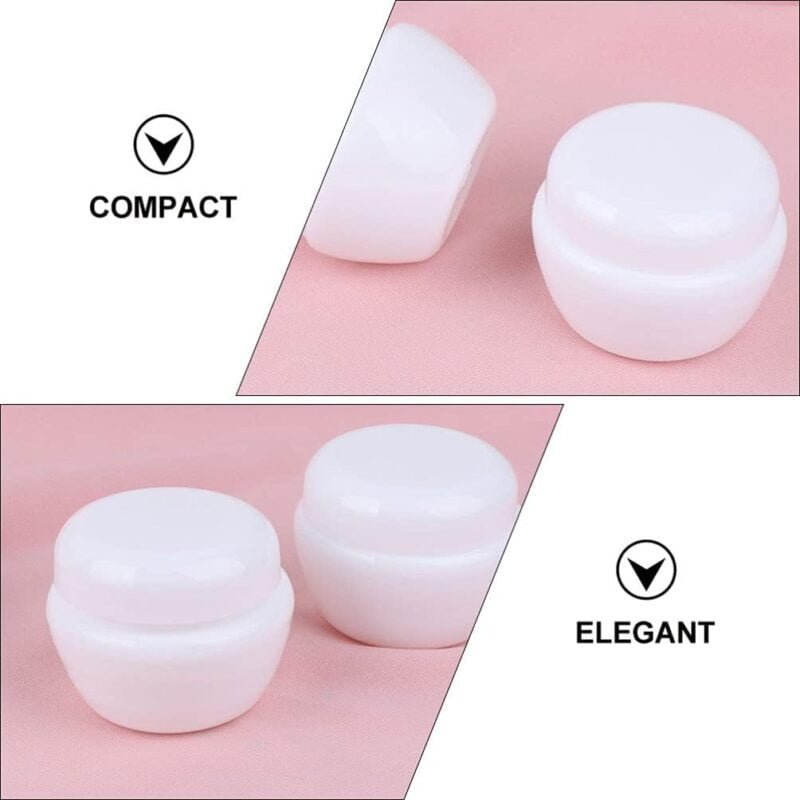 10pcs 10g mini cosmetic jar for travel - Image 3