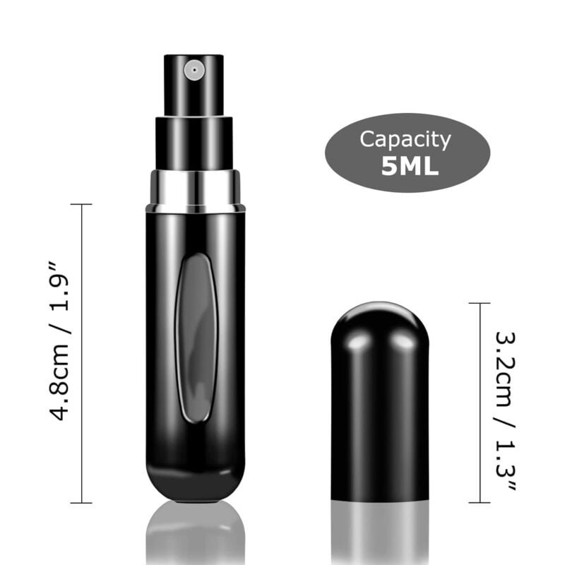 4Pcs Refillable Perfume Atomizer Bottles - Image 2