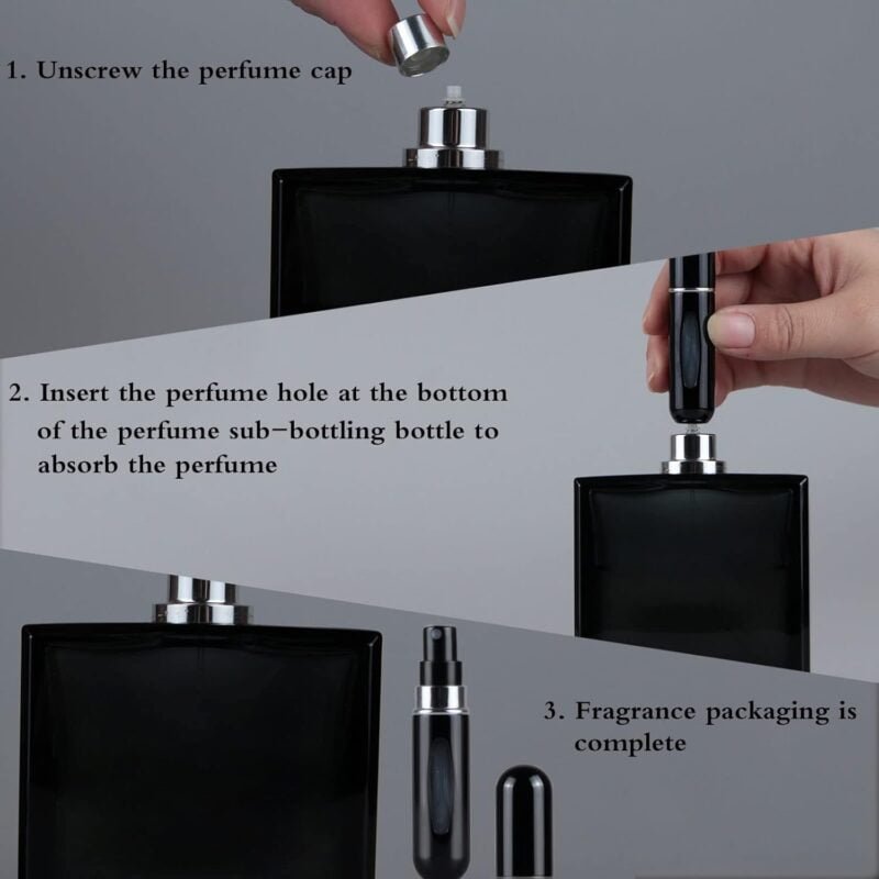 4Pcs Refillable Perfume Atomizer Bottles - Image 4